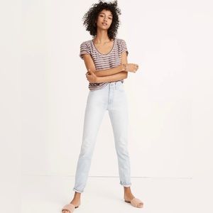 Madewell Petite Perfect Vintage Jean in Fitzgerald Wash
